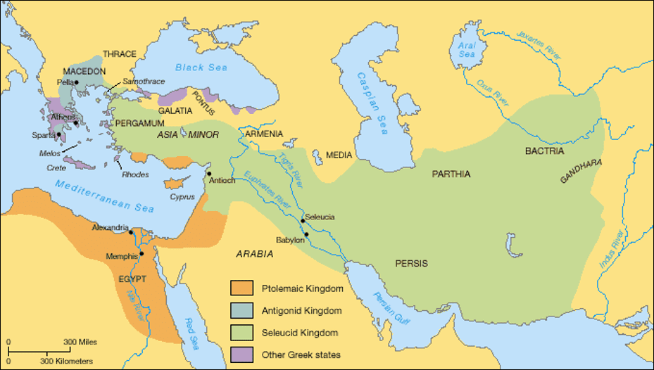 El mundo antiguo en la época de Cleopatra