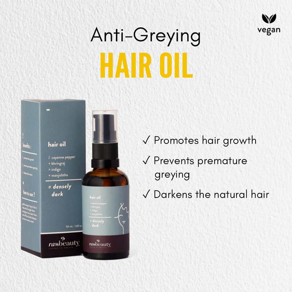 Vigini Early Greying Prevention Hair Oil 100mlAntiGrey Hair Oil   Cureka  Online Health Care Products Shop