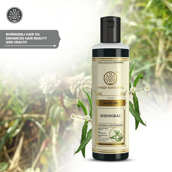 Khadi Bhringraj Hair Oil Uses Price Dosage Side Effects Substitute  Buy Online