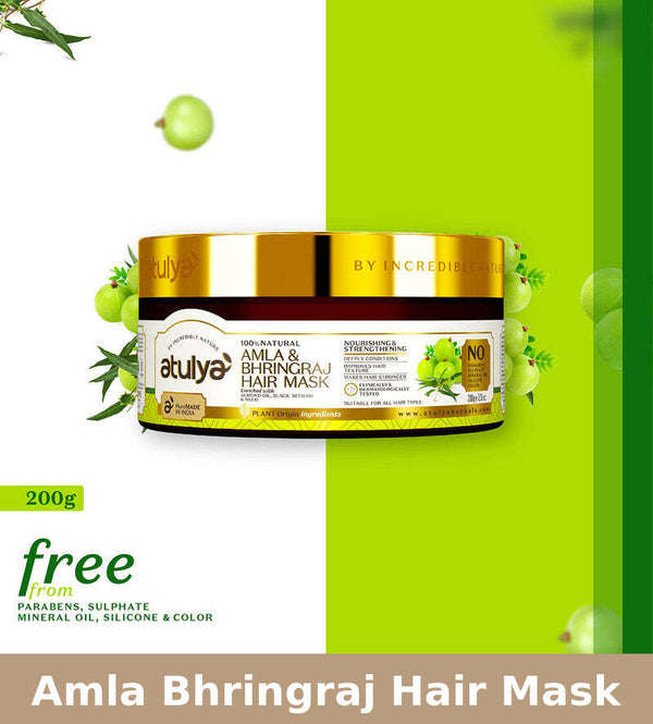 Himalayan Organics Bhringraj Hair Mask Uses Price Dosage Side Effects  Substitute Buy Online