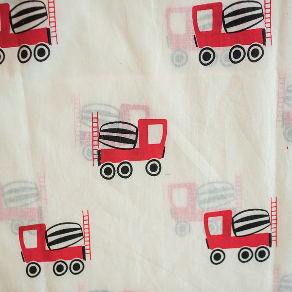 Cotton Kurta for Girls | Cement Mixer Print