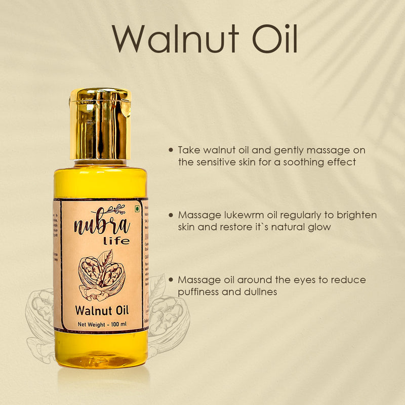 Walnut Oil | Reduces Dark Circles | 100 ml