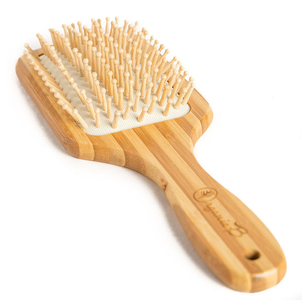 Spirals Collection Round Wooden Hair Brush