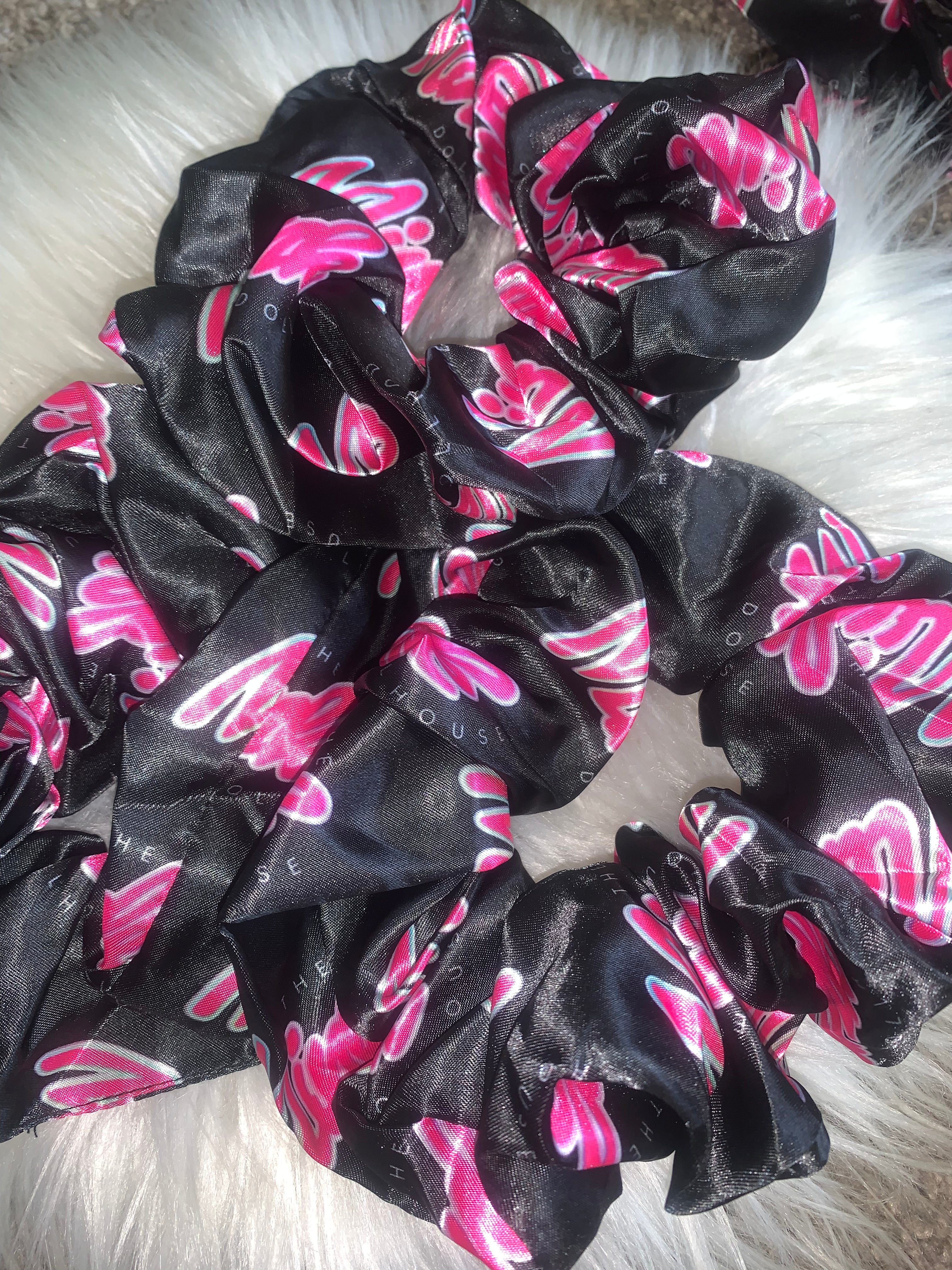 MINK Scrunchies