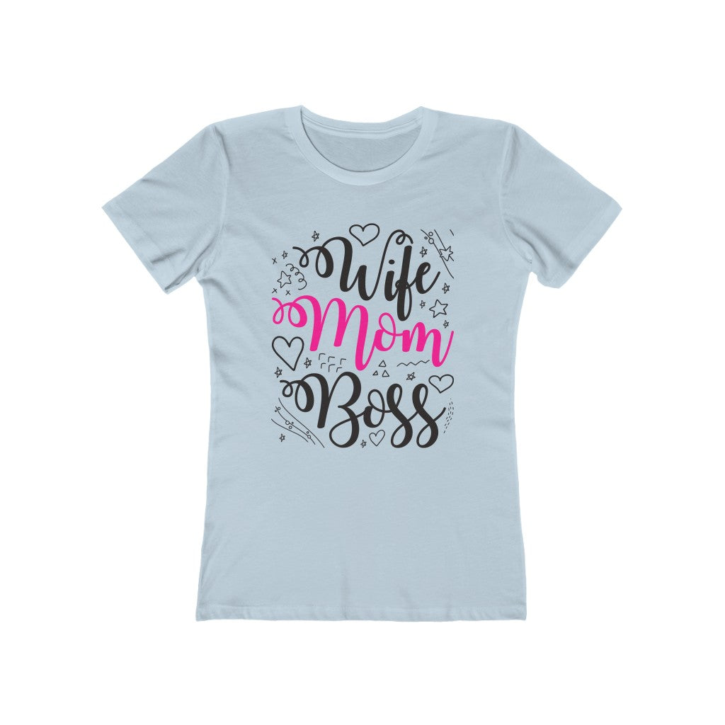 wife mum boss t shirt