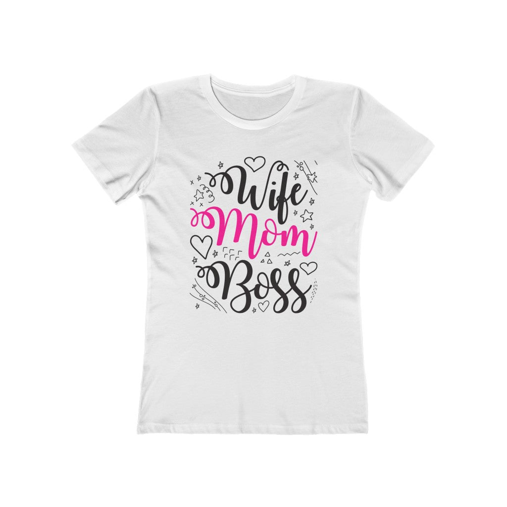 wife mum boss t shirt