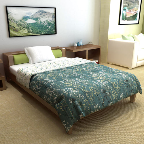 Autumn Floral AC Quilt Comforter for Single Bed
