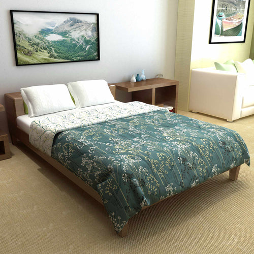 Autumn Floral AC Quilt Comforter For Double Bed