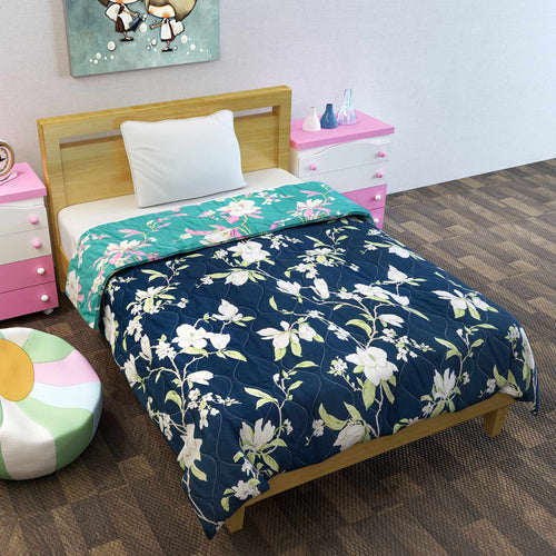 Jacobean Floral AC Quilt Comforter for Kids