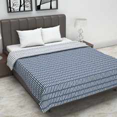 Abstract Print Heaven Ultrafine Reversible Double Bed AC Dohar