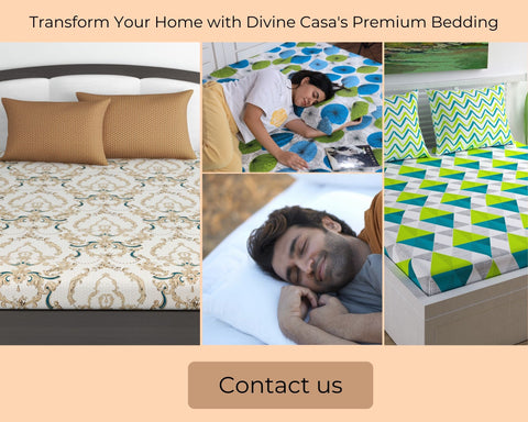 divine casa cotton bedsheets