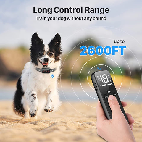 Dog Training Collar |  Electric Dog Collar with Beep Vibration and Static for All Dog Sizes