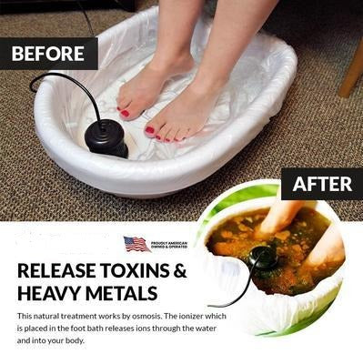 Optimal Detox Ionic Foot Spa | Professional Home Foot Bath Machine