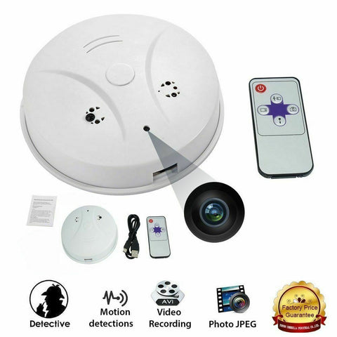 Smoke Alarm Wireless Spy Camera |  Hidden HD Camera in Smoke Detector| High Definition 1080P