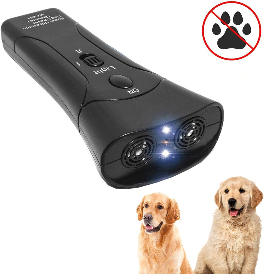 Ultrasonic Bark Control Device | Anti-Barking Instant Stop | Dog Silencer