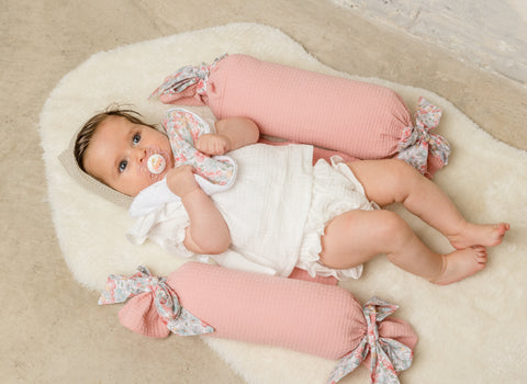 Cojín almohada bebé para mini cuna o capazo