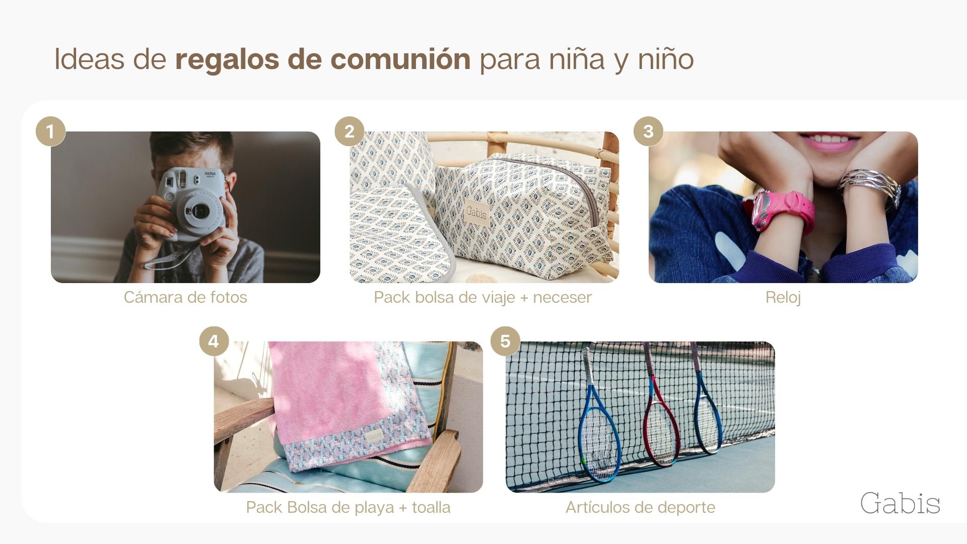 regalos de comunión para niña - Gabis