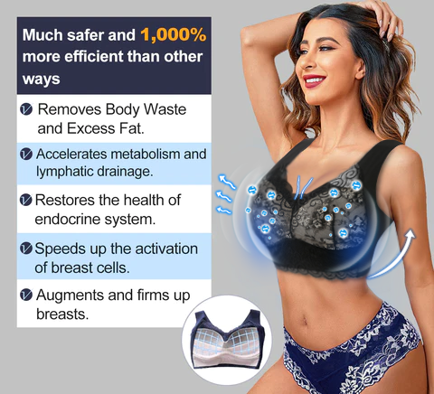 Side Breast Elimination Lymphvity Detoxification and Shaping & Powerful  Lifting Bra - Wowelo - Your Smart Online Shop