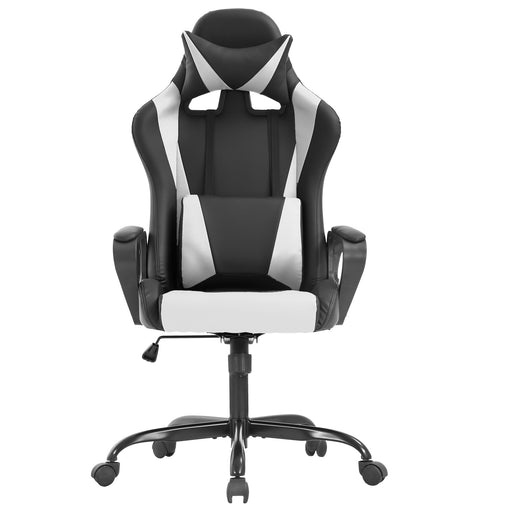 Dropship BestOffice PC Gaming Chair Ergonomic Office Chair Desk Chair With  Lumbar Support Flip Up Arms Headrest PU Leather Executive High Back  Computer Chair For Adults Women Men (PU Black) to Sell