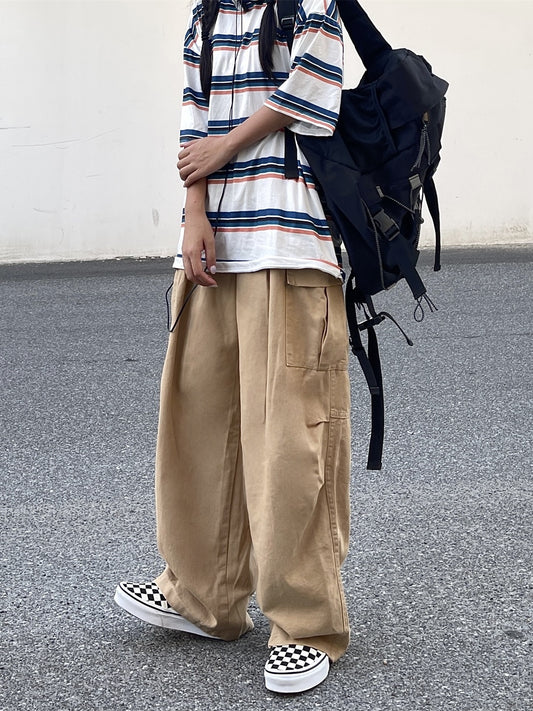 unitoki Line slacks wide pants (M)レディース