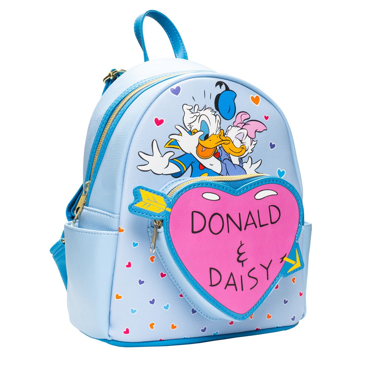 Donald Duck & Daisy Hearts mini backpack Casay