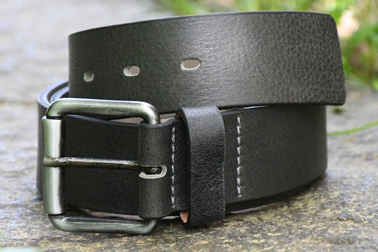 Metamorphoses Reversible Belt (Black and Mustard/Yellow)