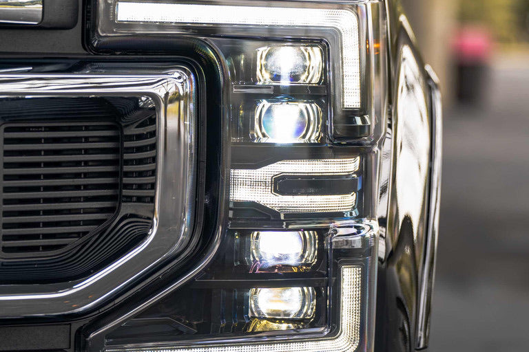 f250 halo headlights