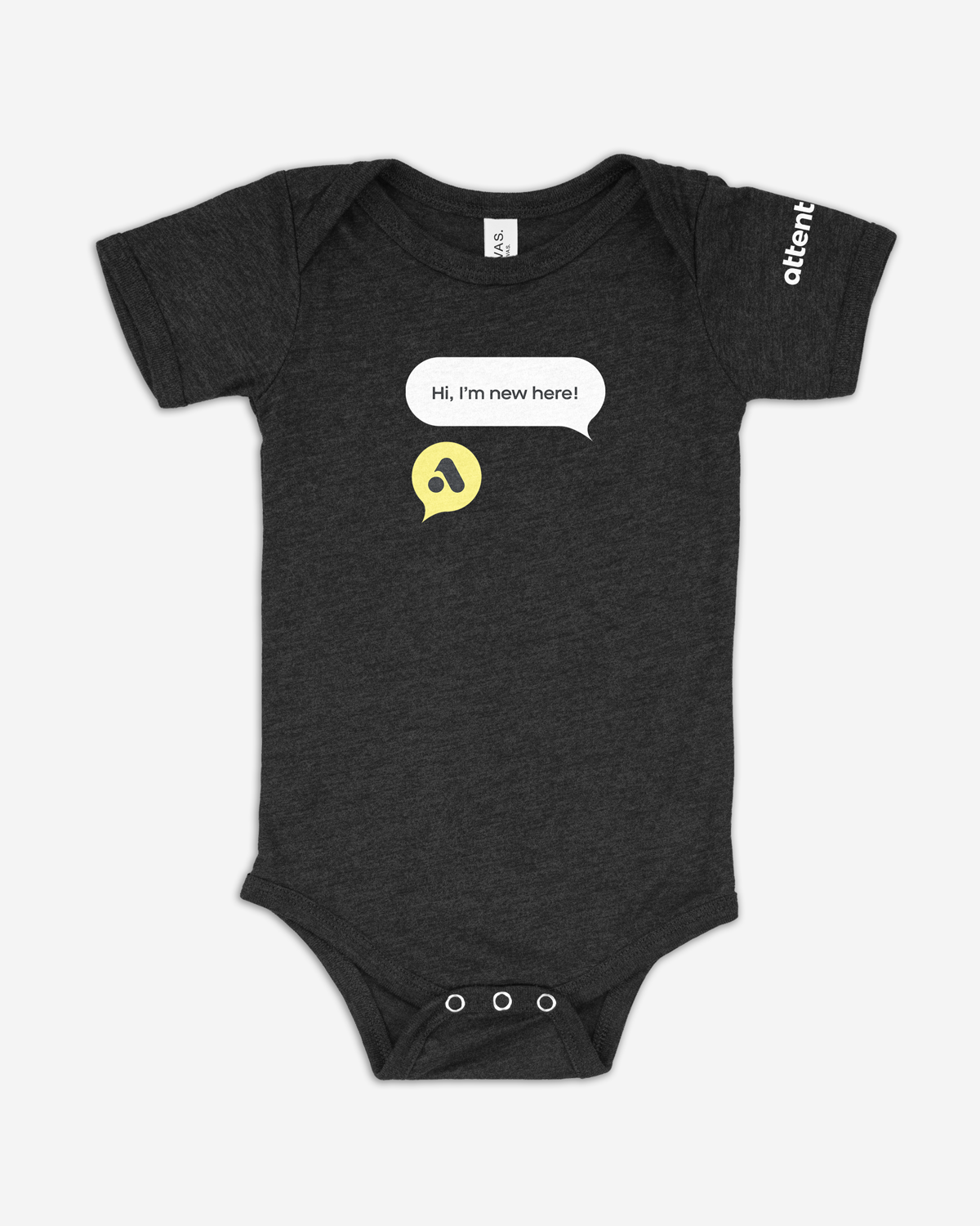 I'm New Here Baby Onesie - Attentive Goods product image