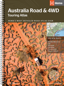 Hema Australia Road & 4WD Touring Atlas