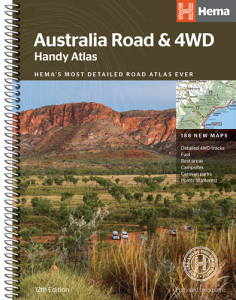 Hema Australia Road & 4WD Handy Atlas