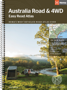 Hema Australia Easy Read Road & 4WD Atlas