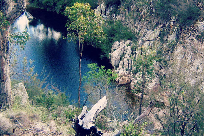 blue-pool gorge