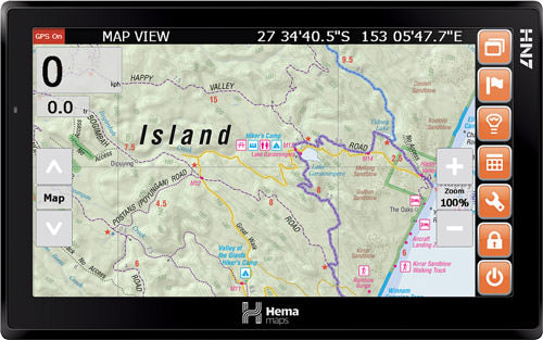 How to plan a route in iGO - Hema Navigator HN7 