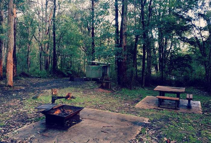 Kurth-Kiln camping grounds BBQ area