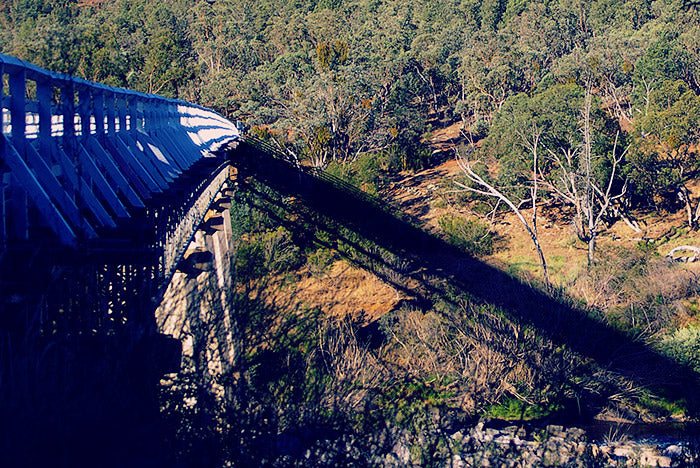 Snowy river national park bridge