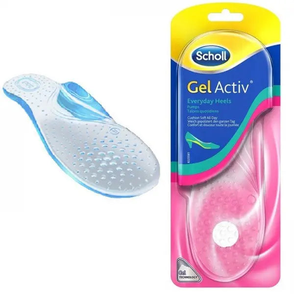 Scholl Gel Activ Everyday Insoles for Everyday Comfort - Chemco