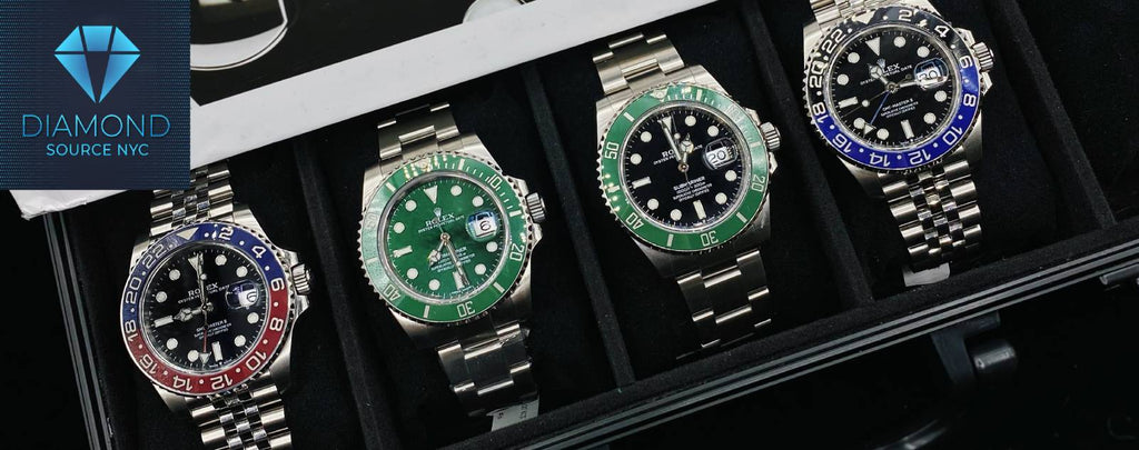 Luxury Watches Displayed in Jewelry Store - Best Places to Sell Watches