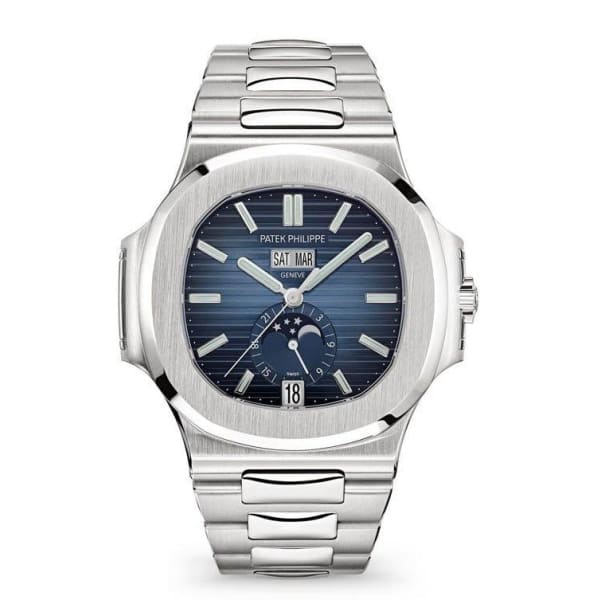 luxury watches Patek Philippe Nautilus Steel with Black Gradated dial
