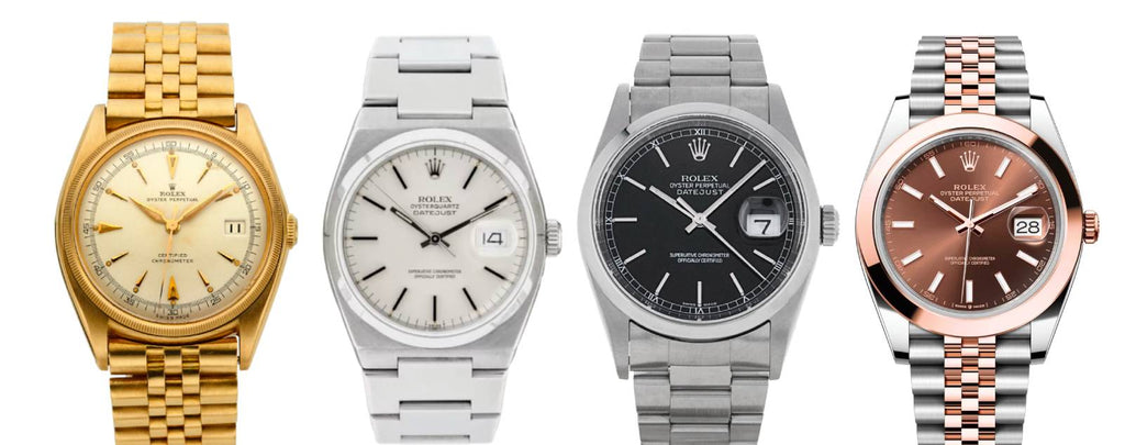Evolution of Rolex Datejust Watches