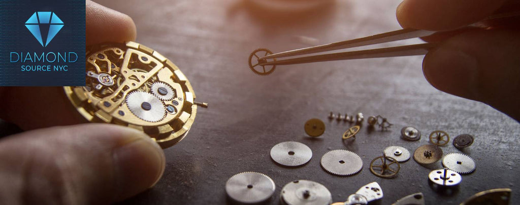 Professional Watch Appraiser Examining Luxury Watch with Precision Tools - Selling Watches Guide