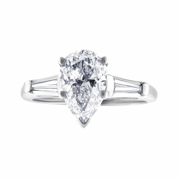 Amazing Pear Shaped Engagement Ring with 2.01 TDW ENG-15005