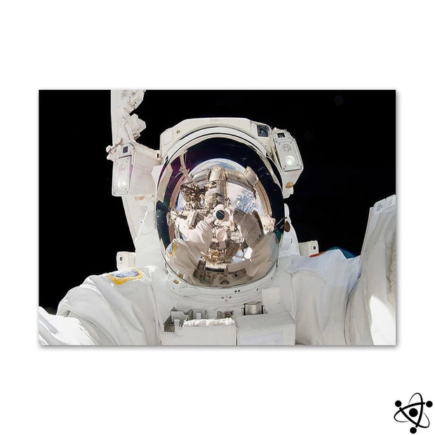 Poster Selfie Astronaute Déco Science