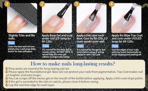How to apply reflective gel polish