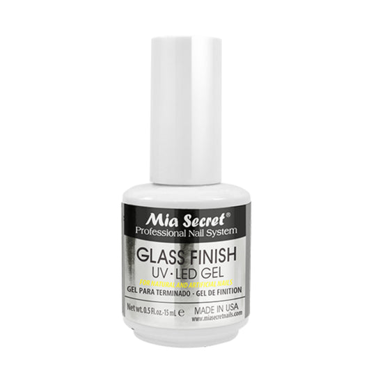 MIA SECRET STRONG JET CLEAR NAIL GLUE CLEAR NAIL GEL RESIN 0.5 OZ BRUSH ON  GLUE