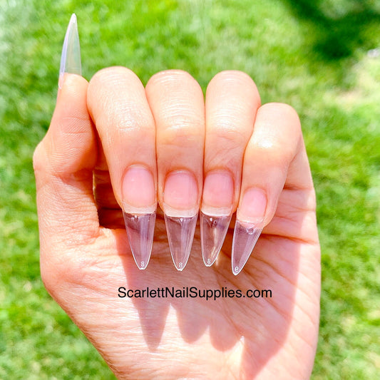 Short Coffin Full Cover Soft Gel Nail Tips - 504 Pieces – Scarlett