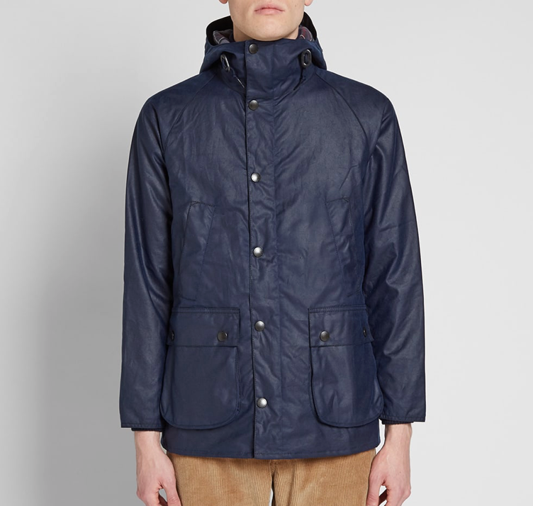 barbour hooded bedale sl