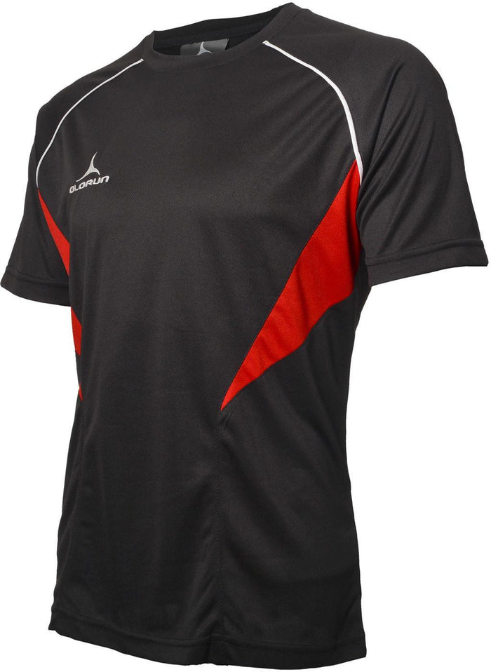 red sports shirt