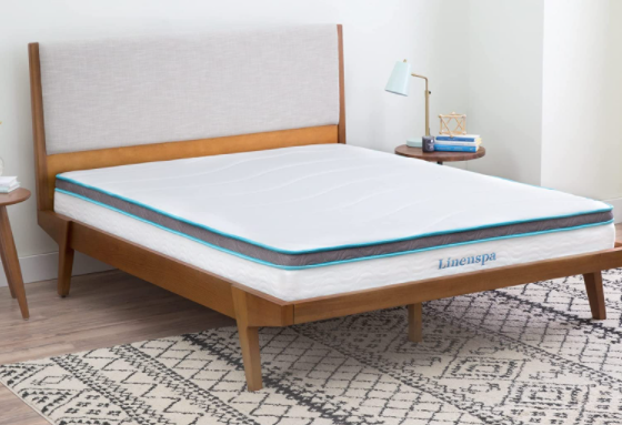 linenspa 8 in hybrid mattress