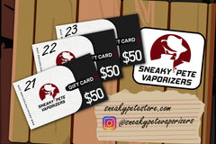 $50 Gift Card - SneakyPeteStore.com from Sneaky Pete Vaporizers