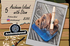 Aezheen Island w/Stem - Aezhenn Wood